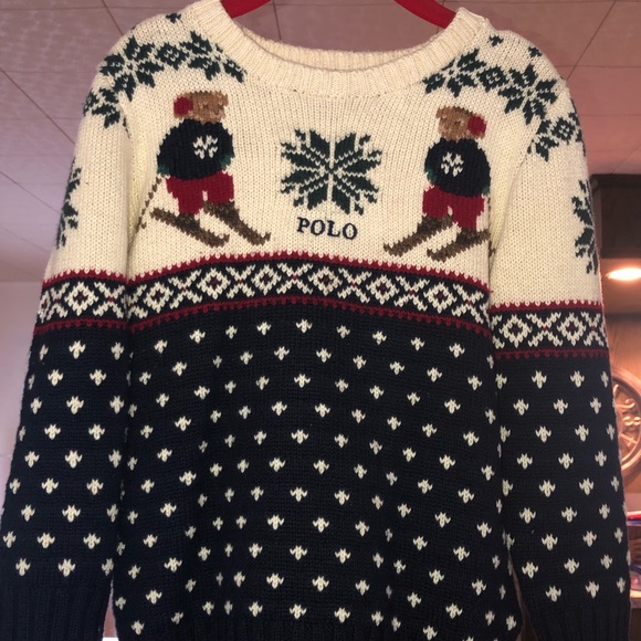ralph lauren christmas sweater